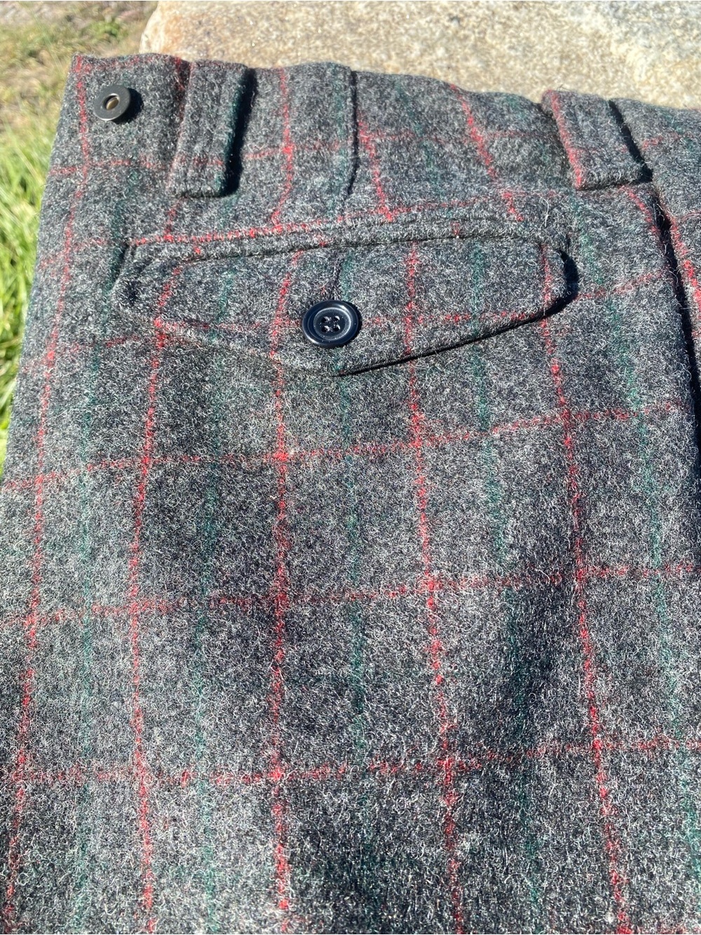Vintage 1990’s Woolirch Wool Malone Trousers Great For Hunting.